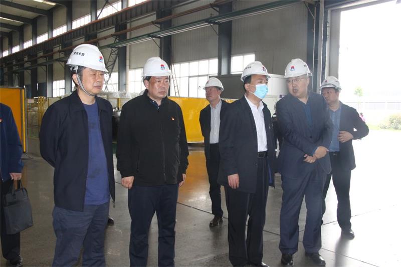 國家糧食和物資儲備局河南局分黨組副書記、副局長李強一行蒞臨公司調(diào)研