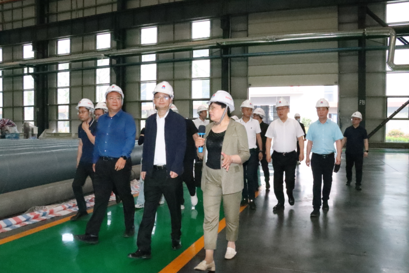 貴陽市政協(xié)副主席、清鎮(zhèn)市委書記付濤一行到明泰鋁業(yè)考察